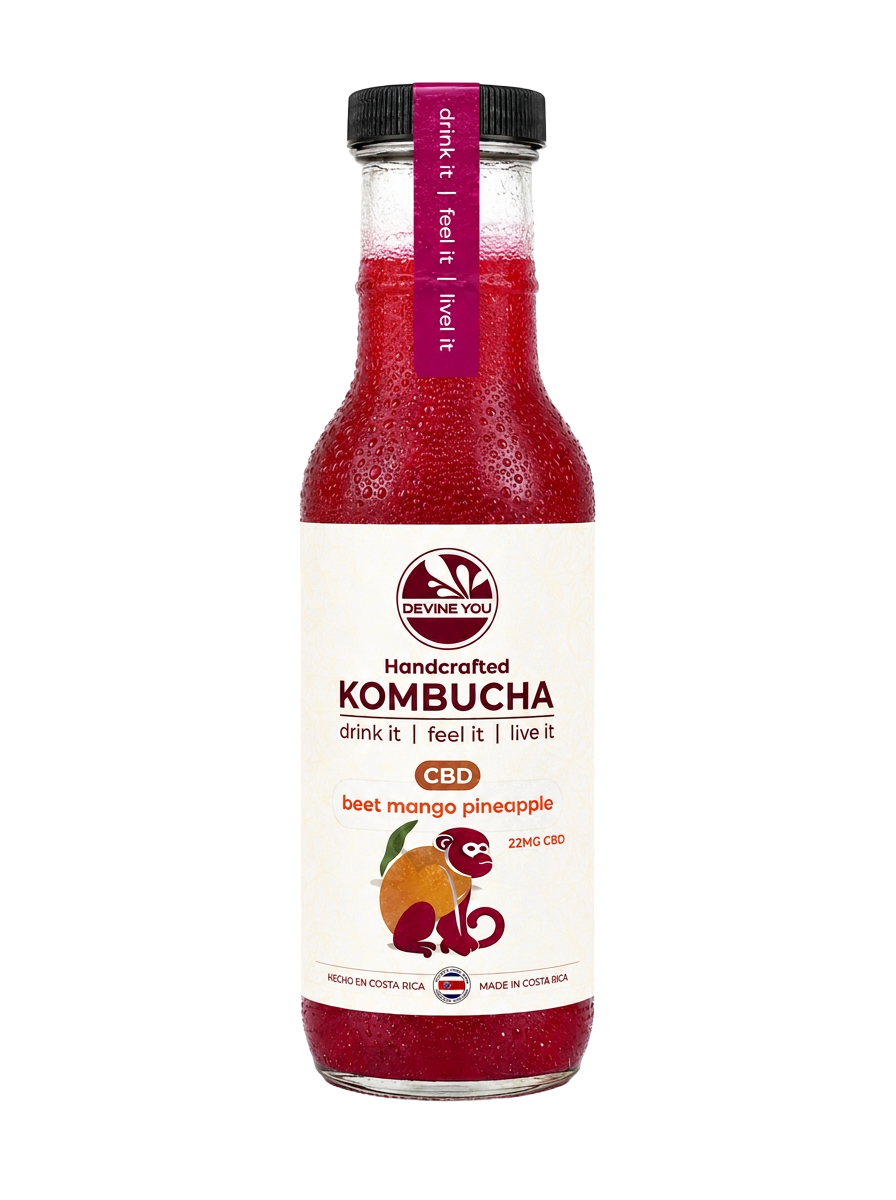 CBD Beet Mango Pineapple bottle