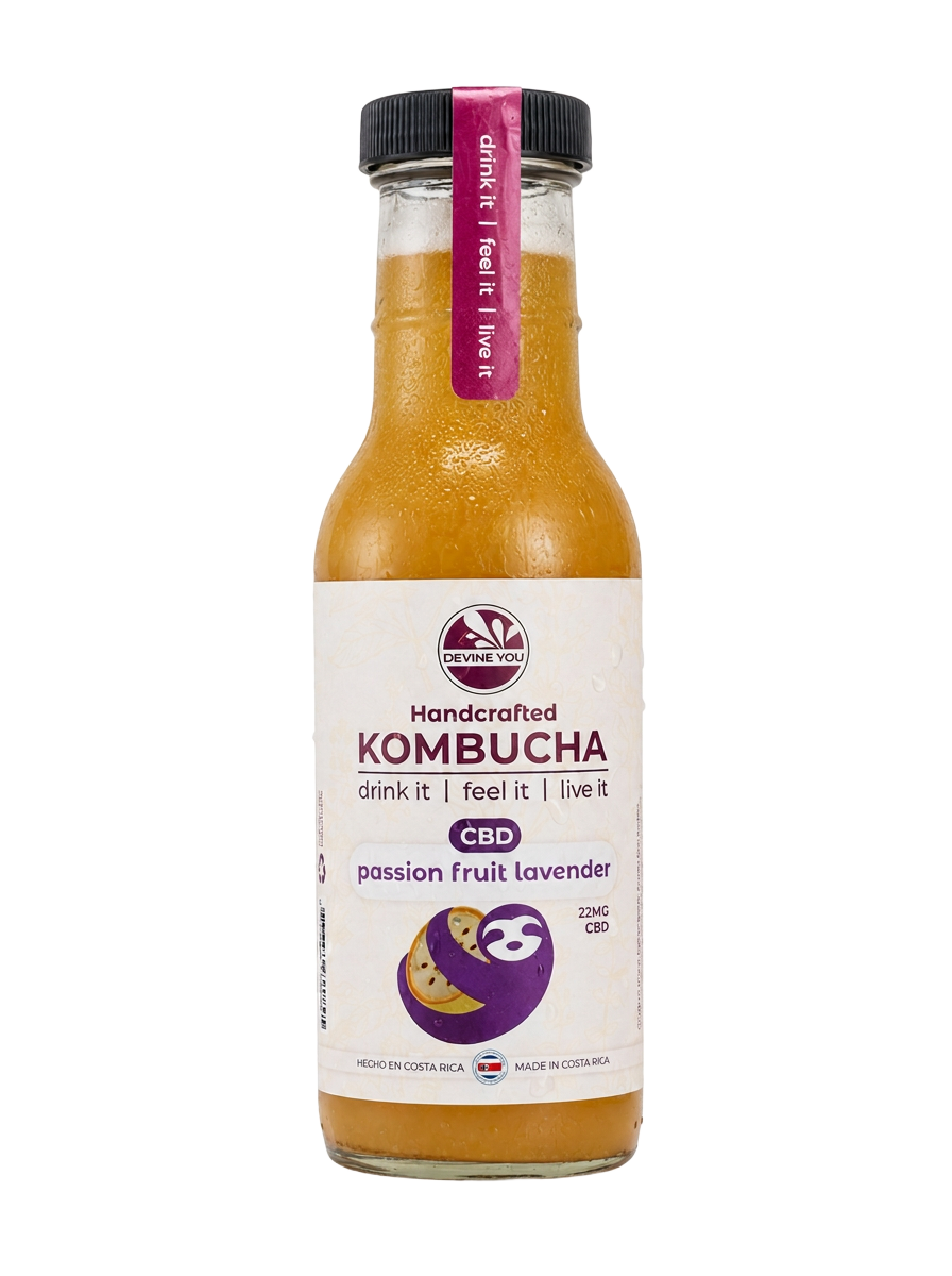 CBD Passionfruit Lavender bottle
