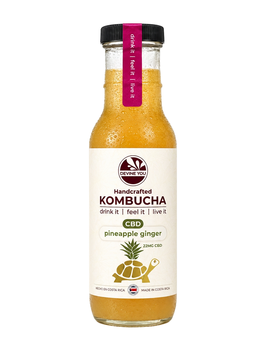 CBD Pineapple Ginger bottle